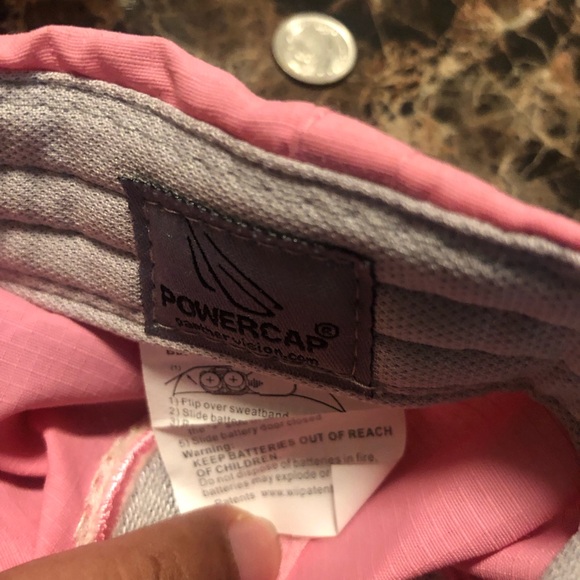 Power Cap Women’s Pink Hats with Double Light Baseball Cap Size Adjustable - Picture 14 of 14